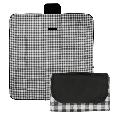 GINGHAM ROLL-UP PICNIC BLANKET