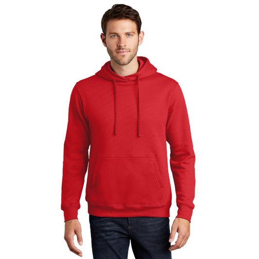 Embroidered Port & Company® Fan Favorite™ Fleece Pullover Hooded Sweatshirt