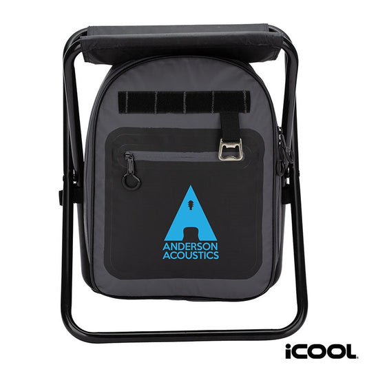 iCOOL® Cape Town 20-Can Capacity Backpack Cooler Chair