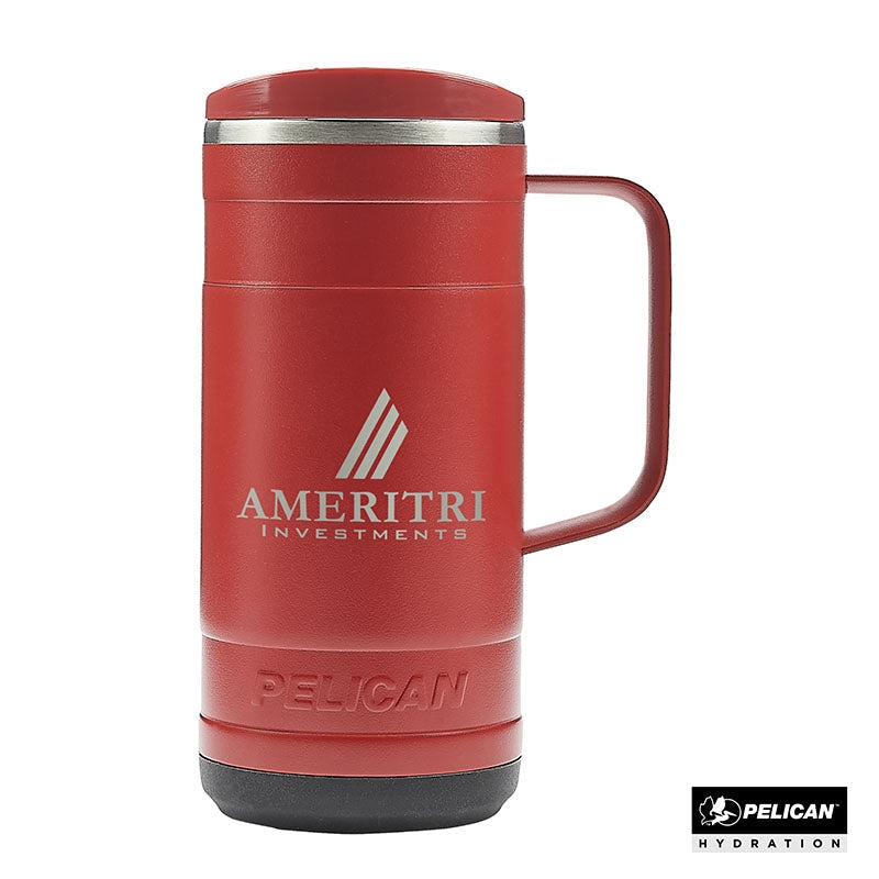 Pelican Ridge™ 18 oz. Recycled Double Wall Stainless Steel Mug