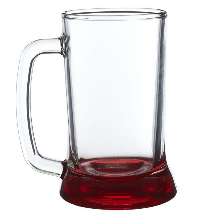 16.25 Oz Bruselas Glass Beer Tankards