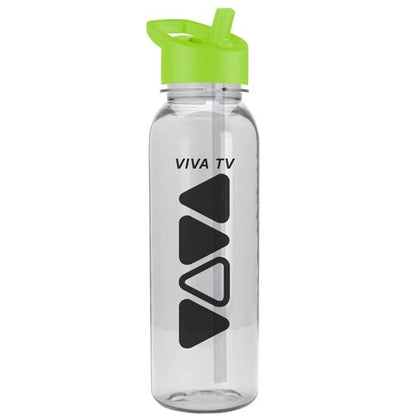 The Outdoorsman 24 oz. Tritan™ Sports Bottle - Flip Straw Handle Lid