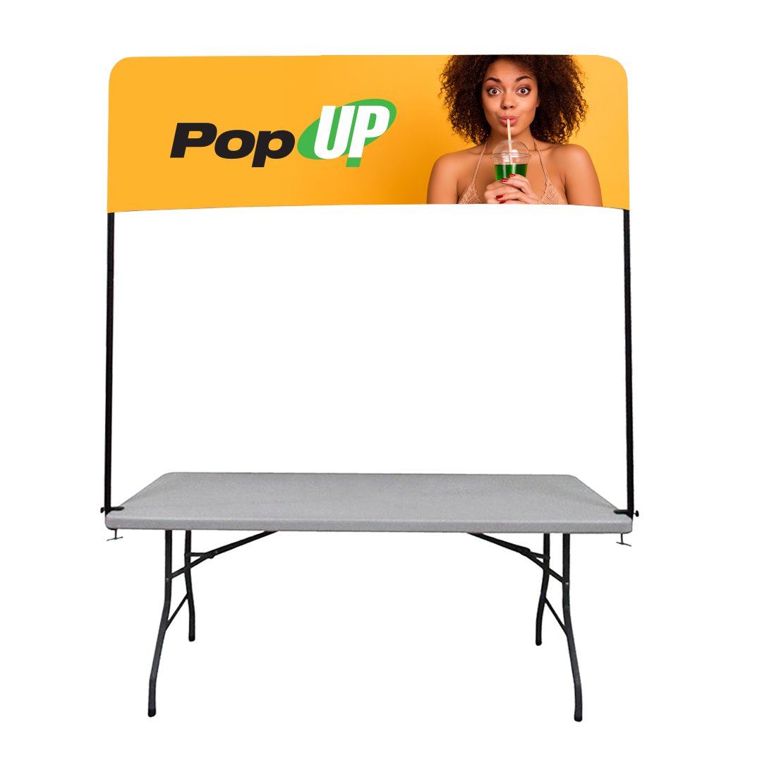 OVERHEAD BANNER DISPLAY FOR 8' TABLE – Artees