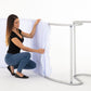 Cobra Shaped Fabric Banner Stand