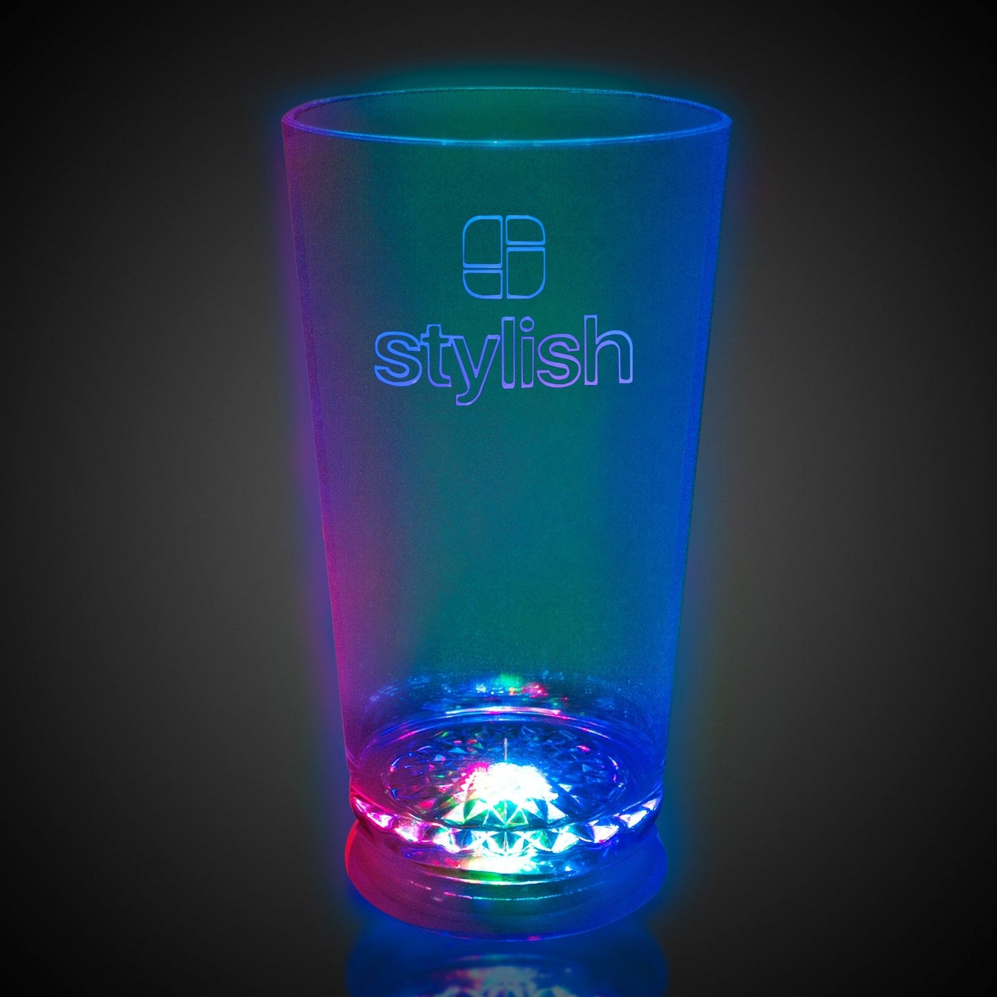 LED Pint Glass